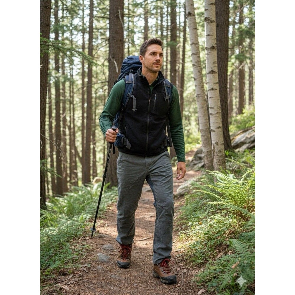 Kuhl RADIKIL Men Pants 38x30 Gray Lightweight Hiking Camping Outdoor Gorpcore
